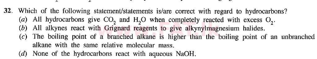உள்ளூர் பாடத்திட்டம் : உயர்தரம் (உ/த) இரசாயனவியல் - 2019 ஆகஸ்ட் - தாள்கள் I (புதிய பாடத்திட்டம்) (English மொழிமூலம்) 32 2