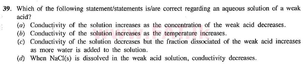 உள்ளூர் பாடத்திட்டம் : உயர்தரம் (உ/த) இரசாயனவியல் - 2019 ஆகஸ்ட் - தாள்கள் I (புதிய பாடத்திட்டம்) (English மொழிமூலம்) 39 2