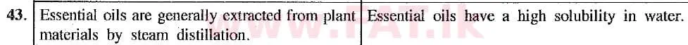 உள்ளூர் பாடத்திட்டம் : உயர்தரம் (உ/த) இரசாயனவியல் - 2019 ஆகஸ்ட் - தாள்கள் I (புதிய பாடத்திட்டம்) (English மொழிமூலம்) 43 2