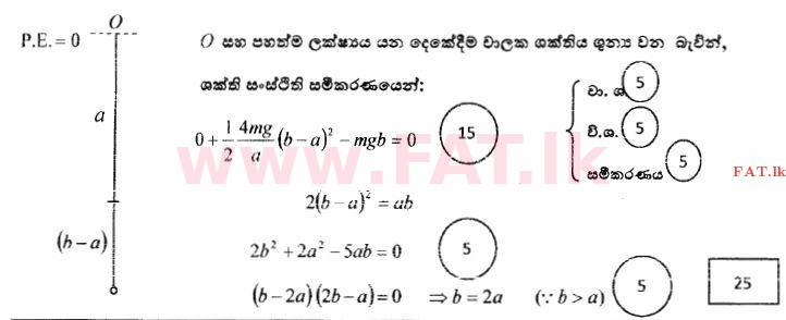 දේශීය විෂය නිර්දේශය : උසස් පෙළ (A/L) සංයුක්ත ගණිතය - 2014 අගෝස්තු - ප්‍රශ්න පත්‍රය II (සිංහල මාධ්‍යය) 4 3205