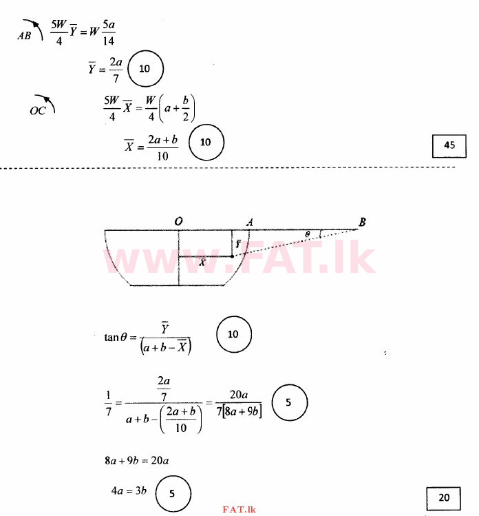 දේශීය විෂය නිර්දේශය : උසස් පෙළ (A/L) සංයුක්ත ගණිතය - 2014 අගෝස්තු - ප්‍රශ්න පත්‍රය II (සිංහල මාධ්‍යය) 16 3227