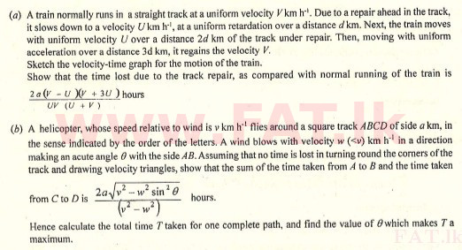 உள்ளூர் பாடத்திட்டம் : உயர்தரம் (உ/த) இணைந்த கணிதம் - 2008 ஆகஸ்ட் - தாள்கள் II (English மொழிமூலம்) 1 1