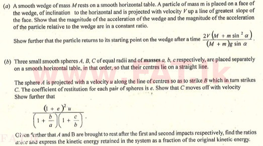 உள்ளூர் பாடத்திட்டம் : உயர்தரம் (உ/த) இணைந்த கணிதம் - 2008 ஆகஸ்ட் - தாள்கள் II (English மொழிமூலம்) 2 1