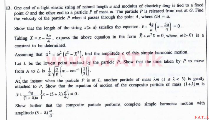 දේශීය විෂය නිර්දේශය : උසස් පෙළ (A/L) සංයුක්ත ගණිතය - 2016 අගෝස්තු - ප්‍රශ්න පත්‍රය II (English මාධ්‍යය) 13 1