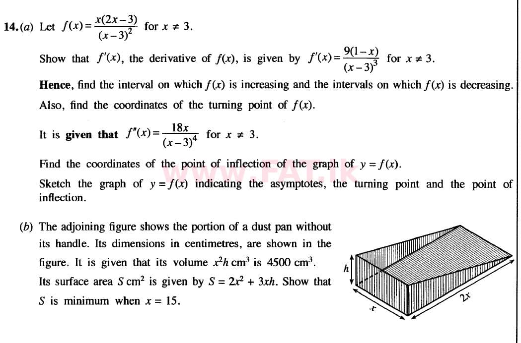 உள்ளூர் பாடத்திட்டம் : உயர்தரம் (உ/த) இணைந்த கணிதம் - 2020 அக்டோபர் - தாள்கள் I (புதிய பாடத்திட்டம்) (English மொழிமூலம்) 14 1