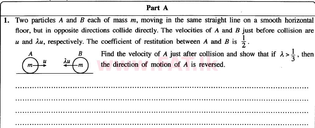 National Syllabus : Advanced Level (A/L) Combined Mathematics - 2020 October - Paper II (New Syllabus) (English Medium) 1 1