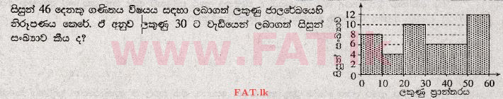 உள்ளூர் பாடத்திட்டம் : சாதாரண நிலை (சா/த) கணிதம் - 2009 டிசம்பர் - தாள்கள் I (සිංහල மொழிமூலம்) 26 1