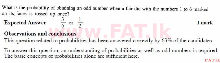 National Syllabus : Ordinary Level (O/L) Mathematics - 2011 December - Paper I A (English Medium) 9 2186