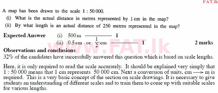 National Syllabus : Ordinary Level (O/L) Mathematics - 2011 December - Paper I A (English Medium) 26 2203