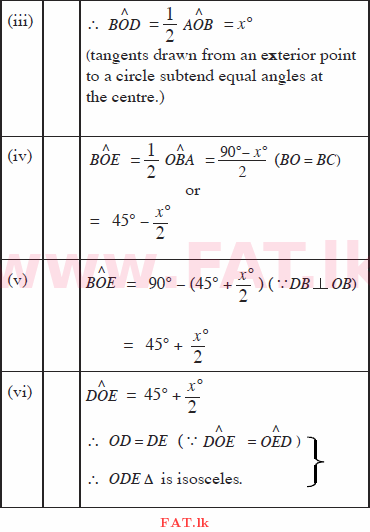 National Syllabus : Ordinary Level (O/L) Mathematics - 2015 December - Paper II (English Medium) 12 339
