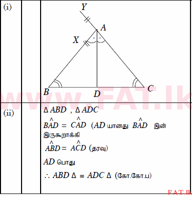 National Syllabus : Ordinary Level (O/L) Mathematics - 2015 December - Paper II (தமிழ் Medium) 11 352