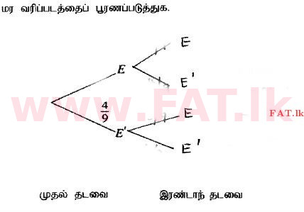 உள்ளூர் பாடத்திட்டம் : சாதாரண நிலை (சா/த) கணிதம் - 2014 டிசம்பர் - தாள்கள் I (தமிழ் மொழிமூலம்) 35 2