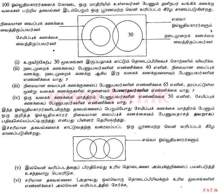 National Syllabus : Ordinary Level (O/L) Mathematics - 2013 December - Paper II (தமிழ் Medium) 10 1