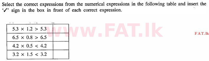 உள்ளூர் பாடத்திட்டம் : சாதாரண நிலை (சா/த) கணிதம் - 2012 டிசம்பர் - தாள்கள் I (English மொழிமூலம்) 16 1