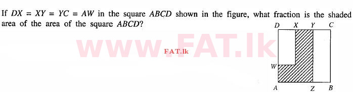 உள்ளூர் பாடத்திட்டம் : சாதாரண நிலை (சா/த) கணிதம் - 2012 டிசம்பர் - தாள்கள் I (English மொழிமூலம்) 24 1