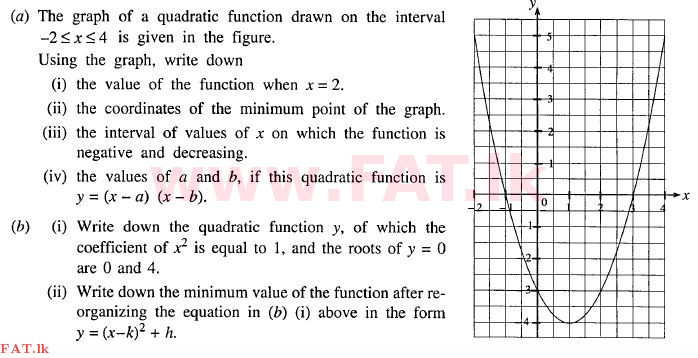National Syllabus : Ordinary Level (O/L) Mathematics - 2011 December - Paper II A (English Medium) 2 1