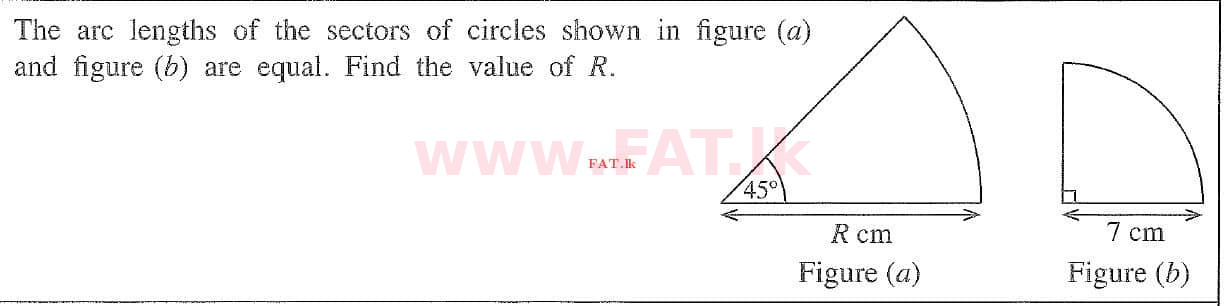 National Syllabus : Ordinary Level (O/L) Mathematics - 2020 March - Paper I (English Medium) 23 1