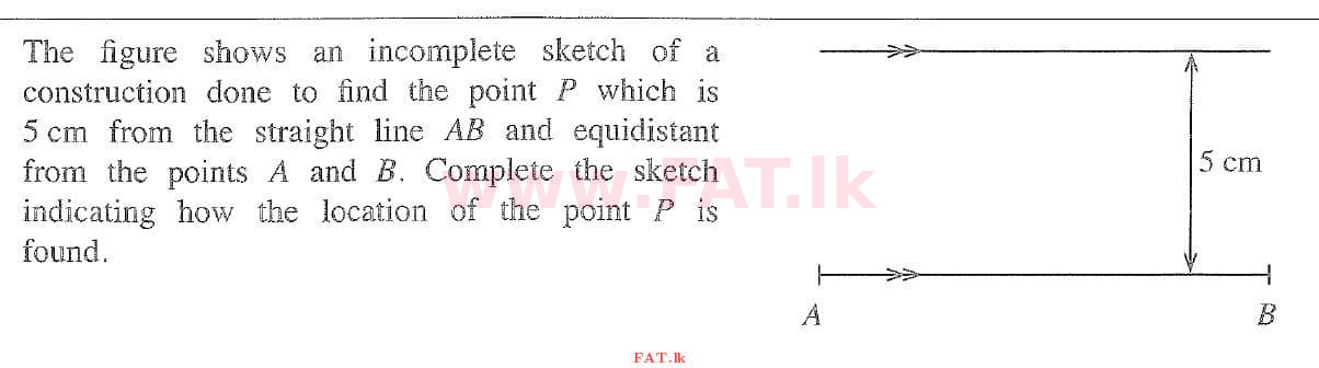 National Syllabus : Ordinary Level (O/L) Mathematics - 2020 March - Paper I (English Medium) 25 1