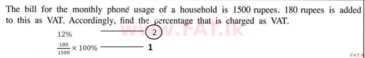 National Syllabus : Ordinary Level (O/L) Mathematics - 2020 March - Paper I (English Medium) 1 4423