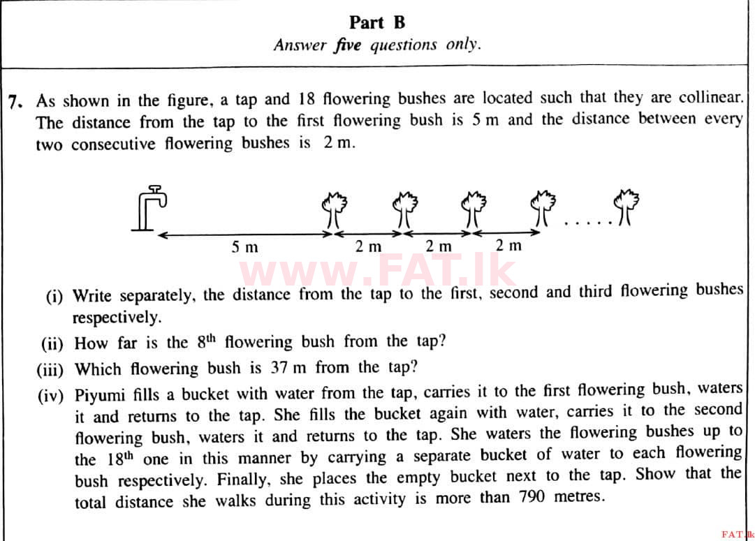National Syllabus : Ordinary Level (O/L) Mathematics - 2021 May - Paper II (English Medium) 7 1