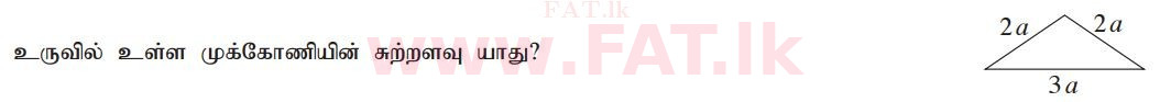 உள்ளூர் பாடத்திட்டம் : சாதாரண நிலை (சா/த) கணிதம் - 2011 டிசம்பர் - தாள்கள் I A (தமிழ் மொழிமூலம்) 10 1