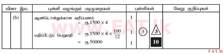 දේශීය විෂය නිර්දේශය : සාමාන්‍ය පෙළ (O/L) ගණිතය - 2011 දෙසැම්බර් - ප්‍රශ්න පත්‍රය II A (தமிழ் මාධ්‍යය) 1 2264