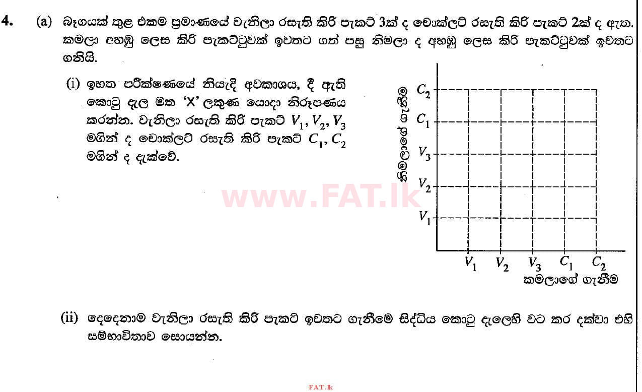 National Syllabus : Ordinary Level (O/L) Mathematics - 2018 December - Paper I (සිංහල Medium) 29 1