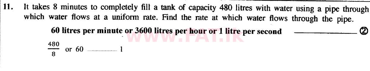 දේශීය විෂය නිර්දේශය : සාමාන්‍ය පෙළ (O/L) ගණිතය - 2018 දෙසැම්බර් - ප්‍රශ්න පත්‍රය I (English මාධ්‍යය) 11 5436