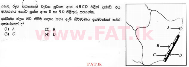 National Syllabus : Ordinary Level (O/L) History - 2011 December - Paper I (සිංහල Medium) 8 1