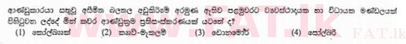 National Syllabus : Ordinary Level (O/L) History - 2013 December - Paper I (සිංහල Medium) 21 1