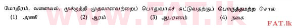 உள்ளூர் பாடத்திட்டம் : சாதாரண நிலை (சா/த) தமிழ் மொழியும் இலக்கியமும் - 2013 ஆகஸ்ட் - தாள்கள் I (தமிழ் மொழிமூலம்) 11 1