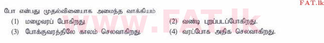National Syllabus : Ordinary Level (O/L) Tamil Language and Literature - 2015 December - Paper I (தமிழ் Medium) 25 1