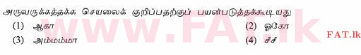 National Syllabus : Ordinary Level (O/L) Tamil Language and Literature - 2012 December - Paper I (தமிழ் Medium) 15 1