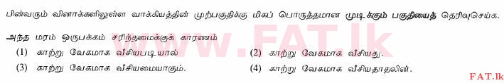 National Syllabus : Ordinary Level (O/L) Tamil Language and Literature - 2012 December - Paper I (தமிழ் Medium) 33 1