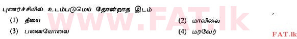National Syllabus : Ordinary Level (O/L) Tamil Language and Literature - 2011 December - Paper I (தமிழ் Medium) 28 1