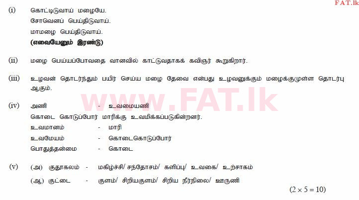 දේශීය විෂය නිර්දේශය : සාමාන්‍ය පෙළ (O/L) දෙමළ භාෂාව සහ සාහිත්‍යය - 2011 දෙසැම්බර් - ප්‍රශ්න පත්‍රය II (தமிழ் මාධ්‍යය) 4 2337