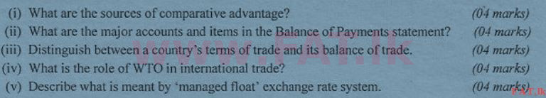 National Syllabus : Advanced Level (A/L) Economics - 2012 August - Paper II (English Medium) 8 1