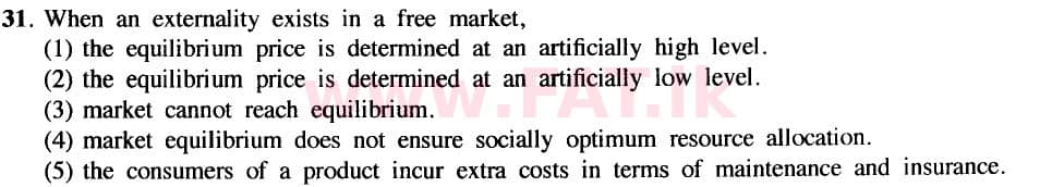 දේශීය විෂය නිර්දේශය : උසස් පෙළ (A/L) ආර්ථික විද්‍යාව - 2020 ඔක්තෝබර් - ප්‍රශ්න පත්‍රය I (නව විෂය නිර්දේශය) (English මාධ්‍යය) 31 1