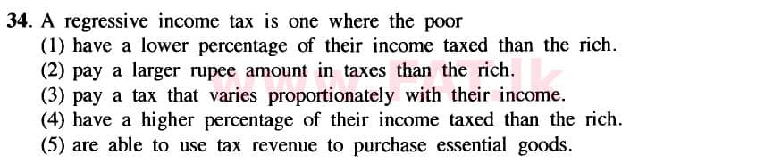 දේශීය විෂය නිර්දේශය : උසස් පෙළ (A/L) ආර්ථික විද්‍යාව - 2020 ඔක්තෝබර් - ප්‍රශ්න පත්‍රය I (නව විෂය නිර්දේශය) (English මාධ්‍යය) 34 1
