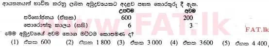 National Syllabus : Advanced Level (A/L) Accounting - 2013 August - Paper I A (සිංහල Medium) 26 1