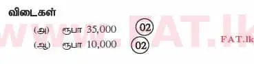දේශීය විෂය නිර්දේශය : උසස් පෙළ (A/L) ගිණුම්කරණය - 2012 අගෝස්තු - ප්‍රශ්න පත්‍රය I B (தமிழ் මාධ්‍යය) 17 4133