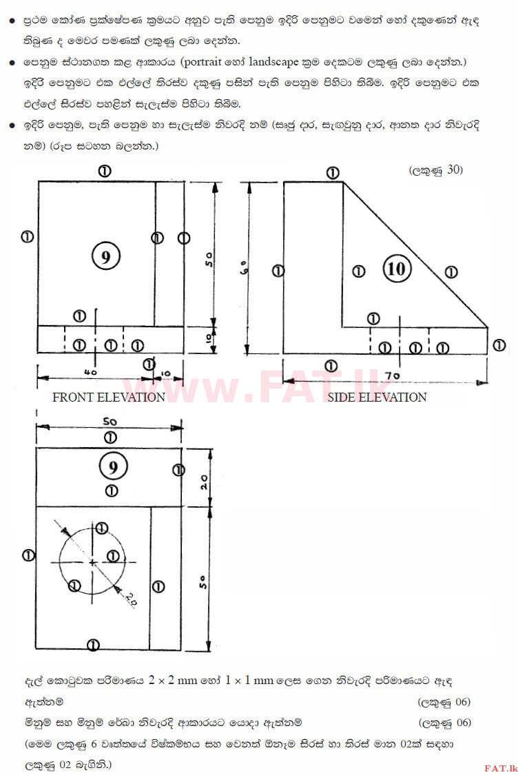 National Syllabus : Advanced Level (A/L) Engineering Technology - 2015 August - Paper II (සිංහල Medium) 1 3495
