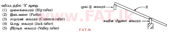 உள்ளூர் பாடத்திட்டம் : உயர்தரம் (உ/த) பொறியியல் தொழில்நுட்பம் - 2015 ஆகஸ்ட் - தாள்கள் I (தமிழ் மொழிமூலம்) 14 1