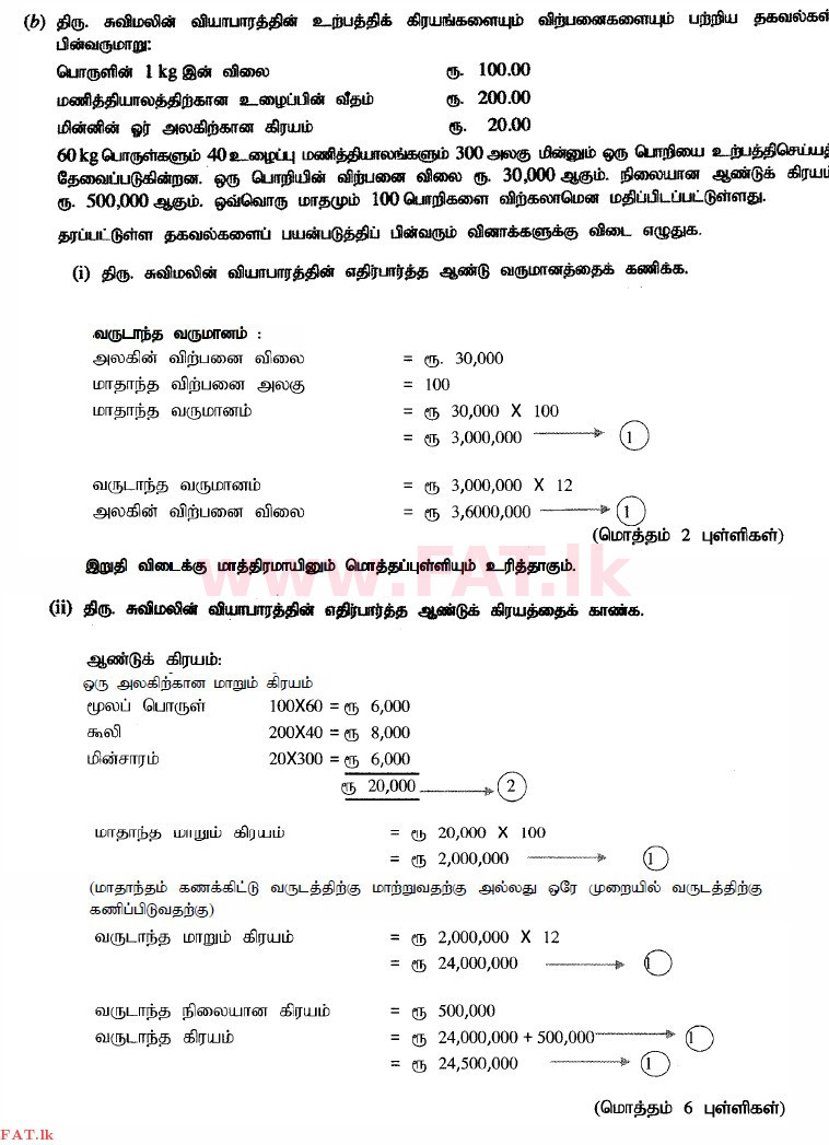உள்ளூர் பாடத்திட்டம் : உயர்தரம் (உ/த) பொறியியல் தொழில்நுட்பம் - 2015 ஆகஸ்ட் - தாள்கள் II (தமிழ் மொழிமூலம்) 4 4224
