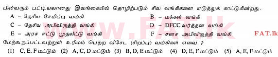உள்ளூர் பாடத்திட்டம் : உயர்தரம் (உ/த) வர்த்தகக் கல்வி - 2013 ஆகஸ்ட் - தாள்கள் I A (தமிழ் மொழிமூலம்) 11 1
