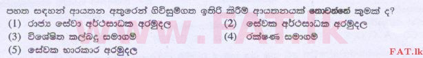 National Syllabus : Advanced Level (A/L) Business Studies - 2014 August - Paper I A (සිංහල Medium) 11 1