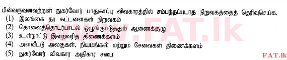 உள்ளூர் பாடத்திட்டம் : உயர்தரம் (உ/த) வர்த்தகக் கல்வி - 2015 ஆகஸ்ட் - தாள்கள் I A (தமிழ் மொழிமூலம்) 7 1