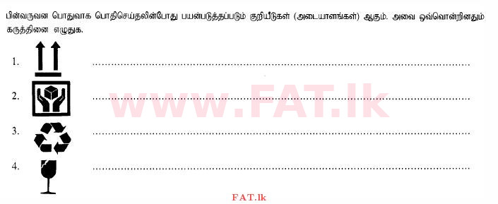 உள்ளூர் பாடத்திட்டம் : உயர்தரம் (உ/த) வர்த்தகக் கல்வி - 2015 ஆகஸ்ட் - தாள்கள் I B (தமிழ் மொழிமூலம்) 20 1