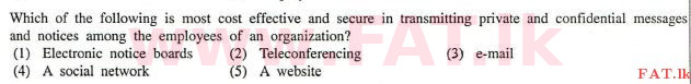 National Syllabus : Advanced Level (A/L) Information & Communication Technology ICT - 2012 August - Paper I (English Medium) 31 1