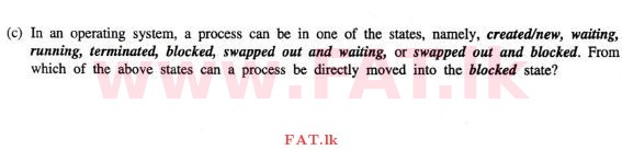 National Syllabus : Advanced Level (A/L) Information & Communication Technology ICT - 2012 August - Paper II (English Medium) 1 2